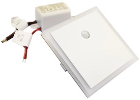 Schodiskové LED svietidlo Evo, 1x LED 0,6w, 4000k, w, pohybový senzor