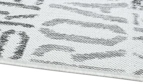 Koberce Breno Kusový koberec ADRIA 37/SGS, sivá, viacfarebná,120 x 170 cm