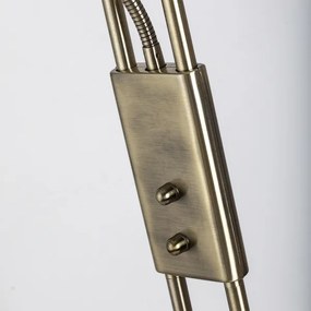 Brilagi - Stmievateľná stojacia lampa SCARLETT 1xR7s/230W/230V + 1xG9/40W bronzová