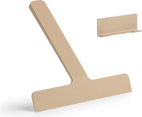 Béžová stierka s držiakom 22 cm Ume – Zone