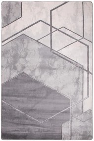 Koberec Diamond K8781S strieborný