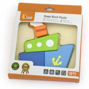 Prvé detské puzzle Viga 50171 loď