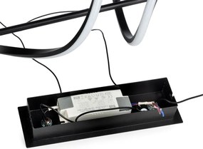 ONLI - LED Luster na lanku TWIST LED/30W/230V 4000K čierna