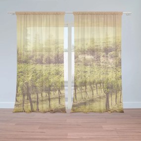Sablio Záclony Vinohrad: 2ks 150x250cm