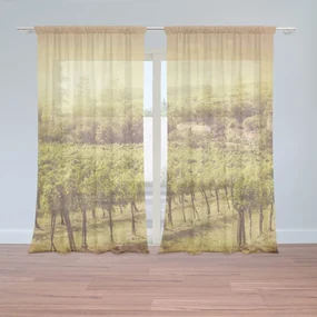 Sablio Záclony Vinohrad: 2ks 150x250cm