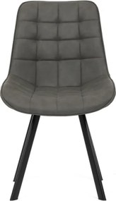 Jedálenská stolička sivá HC-V3066 GREY3