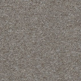 Timzo, Metrážny koberec Bingo 6807, na mieru, šíře 3m,4m,5m, hnedá, filc, obývacia izba