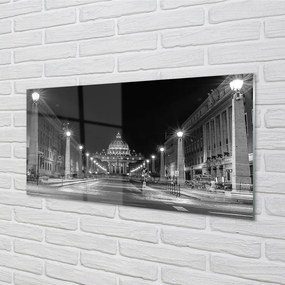 Obraz na akrylátovom skle Rím chapel road 125x50 cm