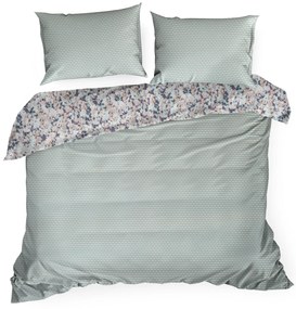 MAKOSATÉNOVÉ OBLIEČKY ESPRIT05 160X200 CM, 2 KS 70X80 CM VZOROVANÉ