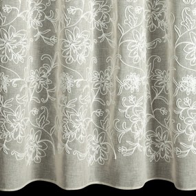 ZÁVES NA KRÚŽKOCH LILY 140X250 CM BÉŽOVÁ