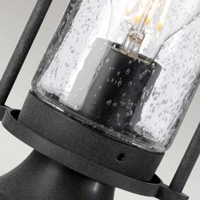 Kichler KL-RIVERWOOD3-M - Vonkajšia lampa RIVERWOOD 1xE27/60W/230V IP44 čierna