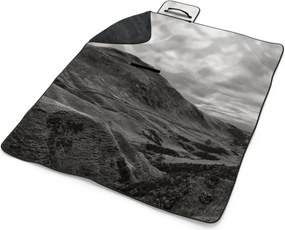 Sablio Plážová deka Čiernobiele údolie: 200x140 cm