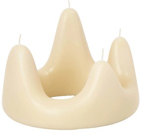 Ferm Living Sviečka Stala Candle Ring Sand