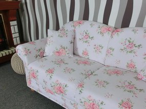 (2194) AURUM kvetinová pohovka 180cm