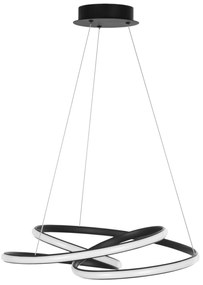 LED luster Menton 52 čierne