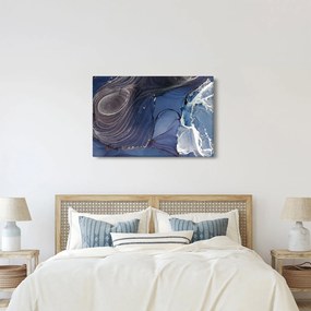 Obraz - Mramorovaný atrament (90x60 cm)