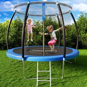 InternetovaZahrada Trampolína Ø244 cm s bezpečnostnou sieťou vo vnútri