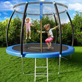InternetovaZahrada Trampolína Ø244 cm s bezpečnostnou sieťou vo vnútri