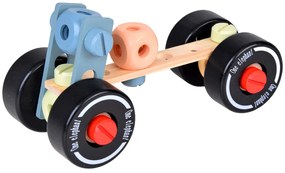 Drevená stavebnica Blocks Build Auto Towers 129 ks Jokomisiada ZA5381