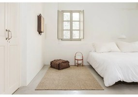 Kaki prateľný/ručne tkaný vlnený behúň 80x230 cm Unexpected Wool – Lorena Canals