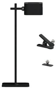 LED Stmievateľná magnetická stolná lampa 4v1 LED/3W/5V 3000-6000K 1800 mAh čierna