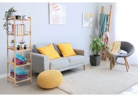 G21 Bambusový regál, 5 políc, 5 poschodí