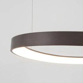 LED luster Esteva 65 hnedá