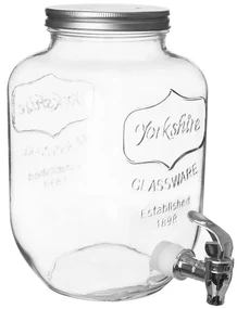 Orion Fľaša sklo+kohútik, 4 l