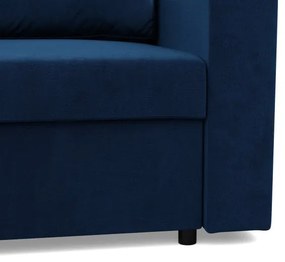 Rohová rozkladacia sedačka NEO Kronos granátový