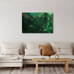 Obraz - Zelený mikroskopický záber (90x60 cm)
