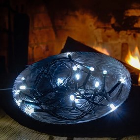 DECOLED LED osvětlení na baterie, ledově bílá, 2,2 m, IP44