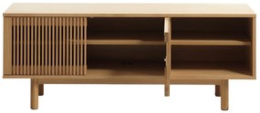 Dizajnový TV stolík Calloway 143 cm prírodný dub