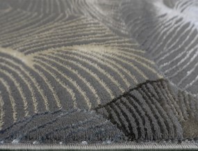 BE Koberec Esprit 3604 GREY – sivý obdĺžnikový Rozmer: 140x190 cm