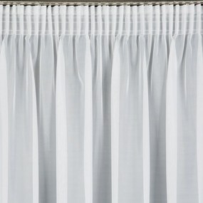 ZÁCLONA NA PÁSKE LUCY 350X150 CM BIELA