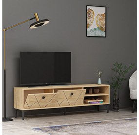 TV stolík/skrinka Kisamo 2 (dub zafírový) . Vlastná spoľahlivá doprava až k Vám domov. 1095139