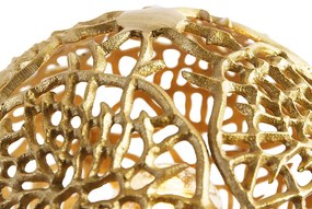 Art Deco stolná lampa trojnožka zlatá - Maro