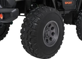 Elektrické autíčko Extreme Sport 4x4 čierne