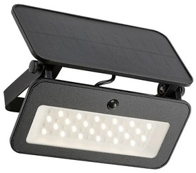 Rabalux 77160 vonkajšie nástenné solárne funkčné LED svietidlo Tarcal, 8W, IP65