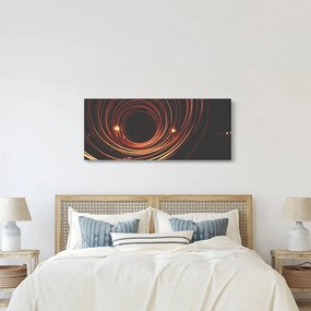 Obraz abstraktných liniek (120x50 cm)