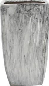 Keramický obal na květináč Lindon 32,5 mramor