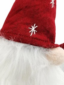 Vánoční skřítek ELFIE 70 cm s dlouhými nožkami vícebarevný