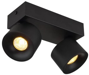 Globo 56961-2B - LED Bodové svietidlo RAE 2xLED/6W/230V čierna