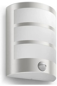 Philips - LED Vonkajšie nástenné svietidlo so senzorom PYTHON LED/3,8W/230V IP44