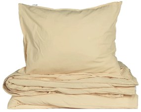 Storefactory Obliečky z organickej bavlny Crinkle Sunny Yellow 150 × 210 cm