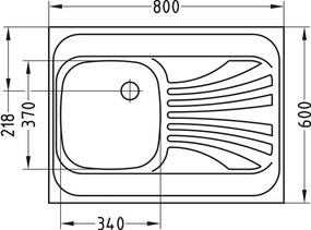 ALVEUS CZ CLASSIC 30L,800x600se dřev./DEX náhrada zaX F