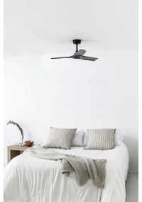 FARO 33806WT - Stropný ventilátor HEYWOOD S drevo/čierny pr. 90 cm WT + DO