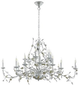 Eglo 49828 - Luster na reťazi FLITWICK 1 15xE14/40W/230V