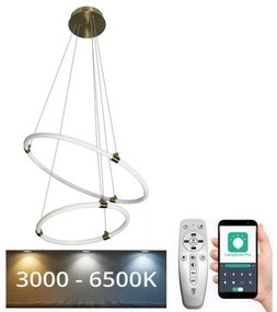 NEDES LED Stmievateľný luster na lanku LED/30W/230V 3000-6500K + diaľkové ovládanie ND3727