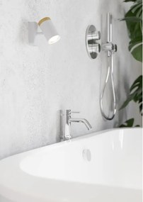 Eglo 300003 - Kúpeľňové nástenné bodové svietidlo CONSUMA 1xGU10/3W/230V IP44 biela/béžová