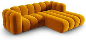 Žltá rohová pohovka (pravý roh) Lupine – Micadoni Home